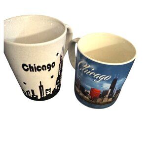Chicago Skyline Souvenir Mug Set